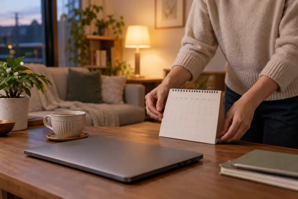 AI-illustration til: Når fritid får en fast plads i budgettet